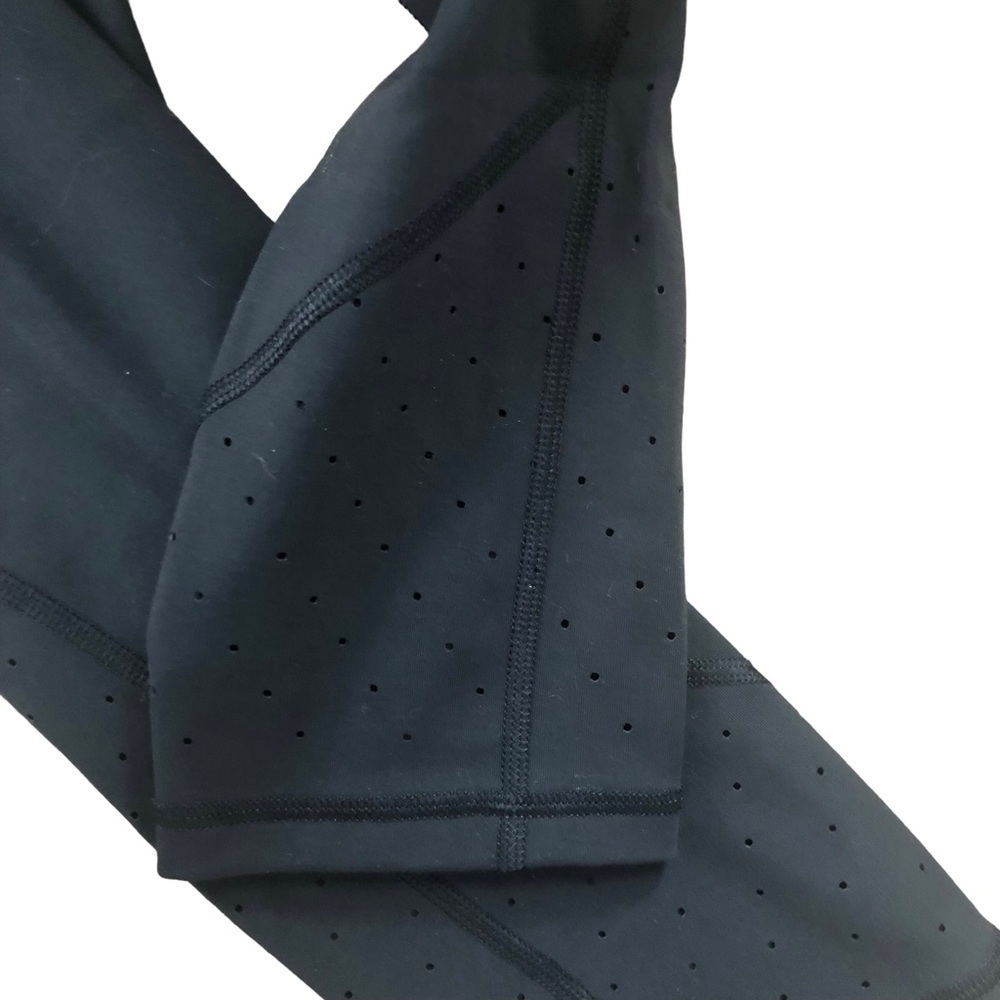 Athleta Trucool Stealth Black Laser Cut Tights/Leggings Sz. S Athleisure Active - Picture 6 of 10
